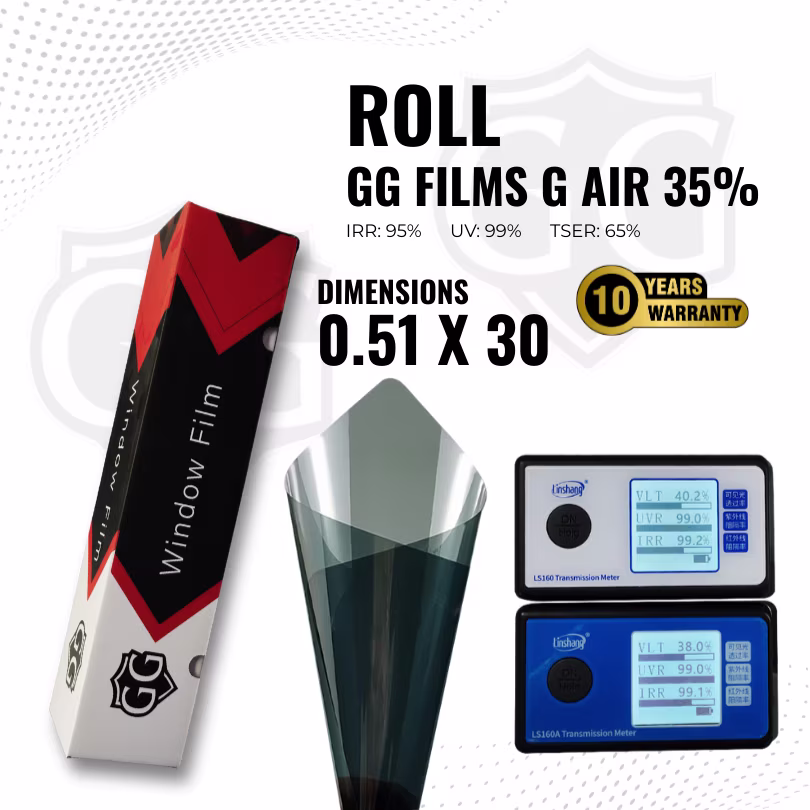 Ролка фолио GG Films G Air 35 – размер 0.51 м x 30 м