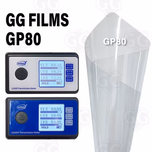 Нано керамично фолио за предно стъкло GP80